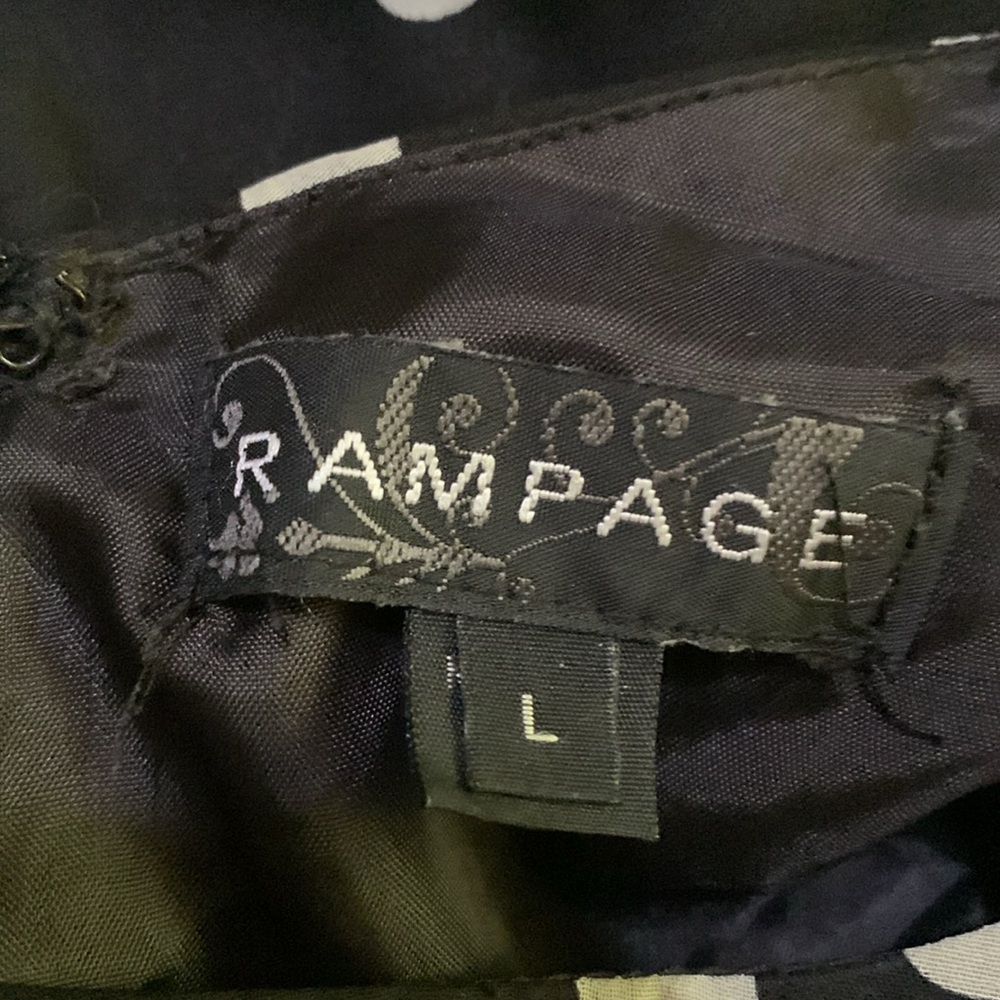 Polka dot rampage dress size L - Picture 3 of 5